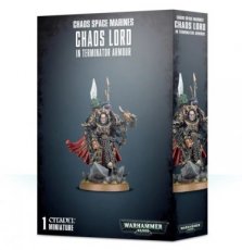 43-12 Chaos Space Marines Chaos Lord in Terminator Armour