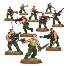 Astra Militarum Catachan Jungle Fighters