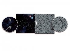 GF9 Game Mat: 3x3 Asteroid Field & Space Station